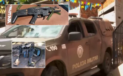 Imagem do post Operação em São Caetano termina com dois mortos, três feridos e arsenal do BDM apreendido