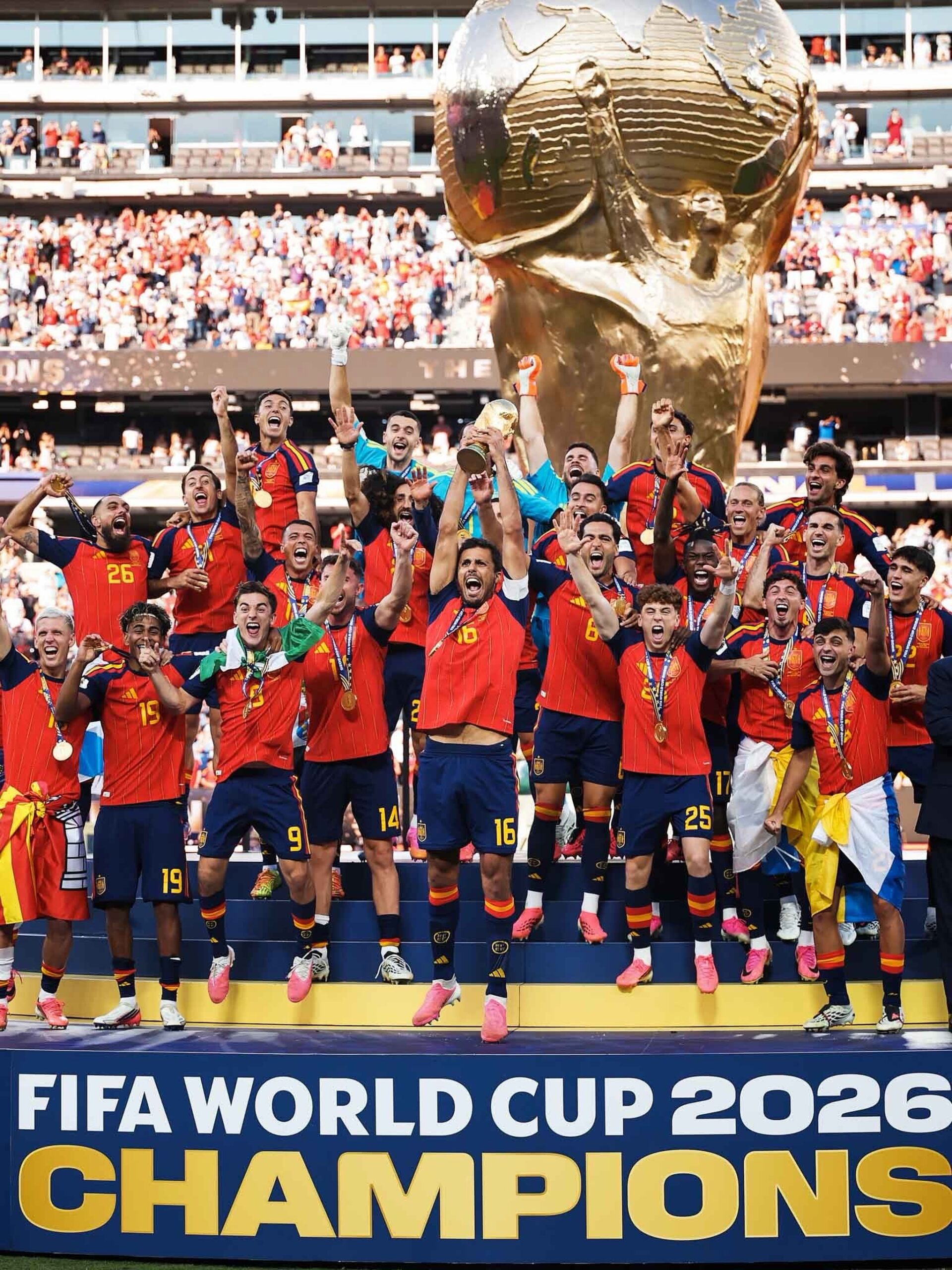FIFA paga fortuna à Espanha após conquista da Copa do Mundo; veja o valor