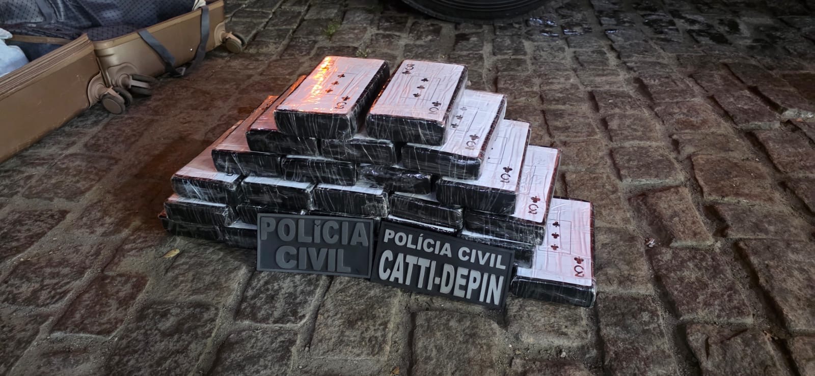 Operação Contrafluxo apreende droga avaliada em mais de R$ 1 milhão