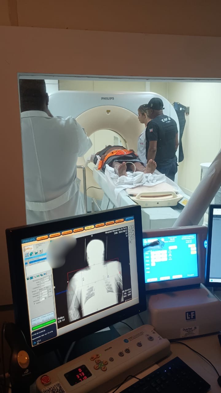 BodyScan flagra drogas ingeridas por internos no retorno da saída temporária