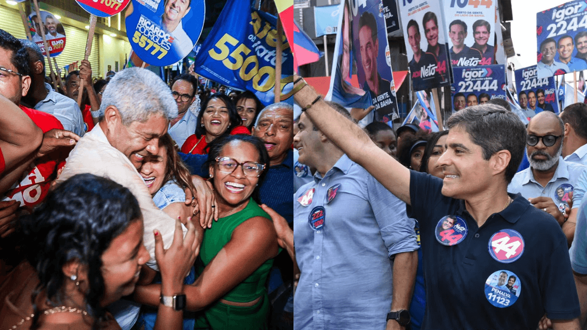 4º dia de campanha na Bahia: veja onde estarão Jerônimo, ACM Neto e Ronaldo Mansur nesta quarta-feira