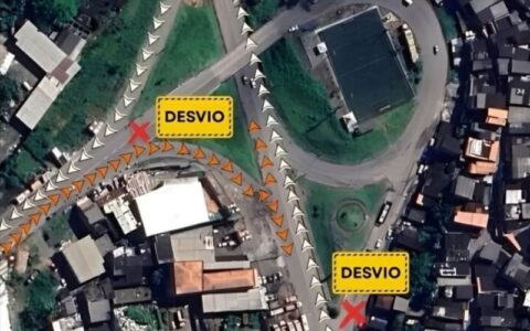 Imagem do post Viaduto de Tamandaré é interditado para obras do VLT; bloqueio deve durar seis meses