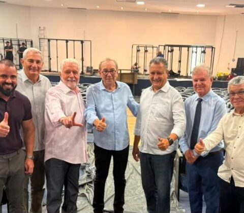 Imagem do post Wilson Cardoso recebe Jaques Wagner e Rui Costa em visita às obras da nova sede da UPB