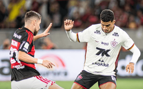 Imagem do post Vitória perde para o Flamengo e segue sem vencer fora de casa no Brasileirão