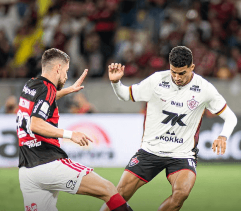 Imagem do post Vitória perde para o Flamengo e segue sem vencer fora de casa no Brasileirão