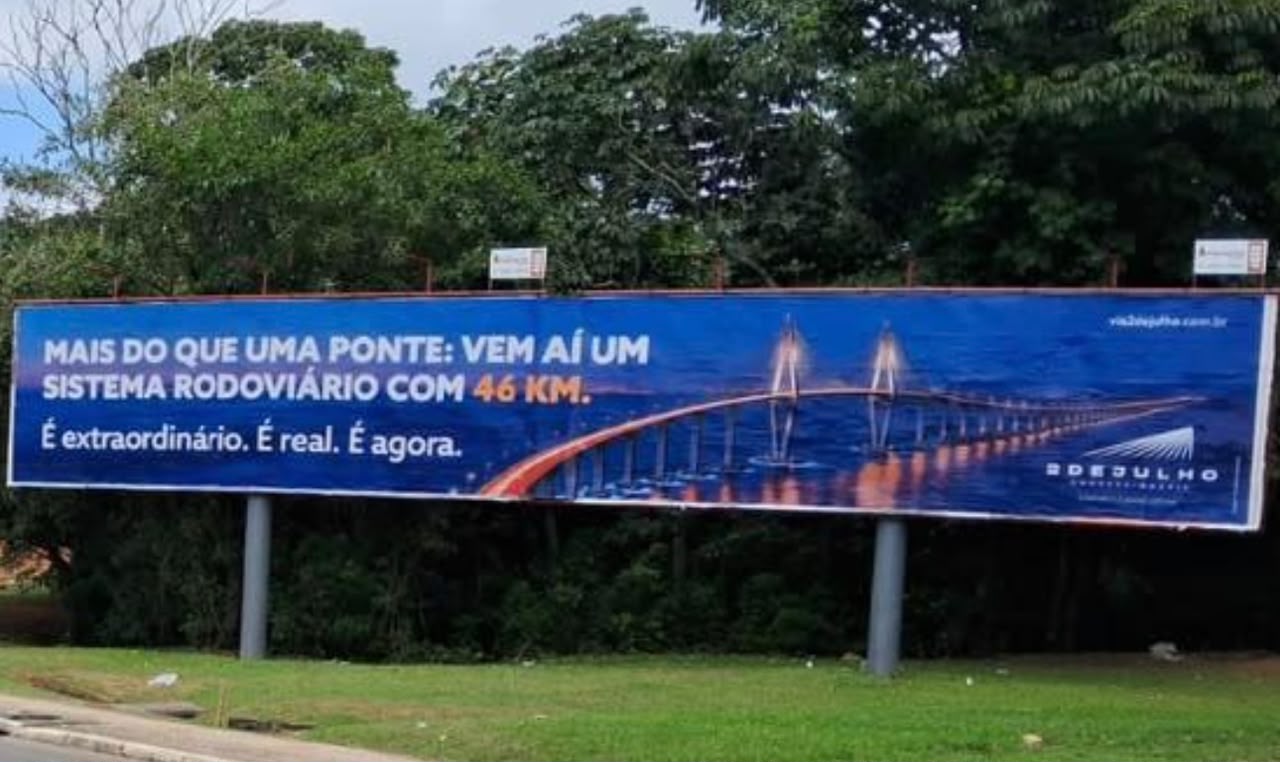 Robinson denuncia censura de publicidade da ponte em empresas ligadas à família de ACM Neto