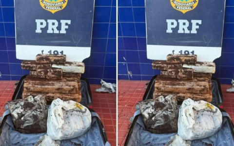 Imagem do post Mala com café escondia 13,7 kg de cocaína e passageiro é preso pela PRF