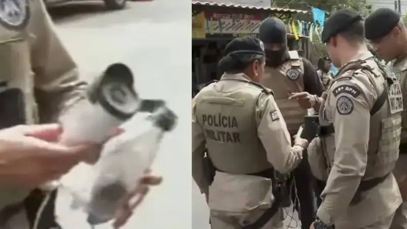 PM desmonta sistema de câmeras clandestinas do BDM