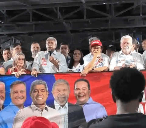 Imagem do post Jerônimo sobe o tom contra ACM Neto após ato em Salvador: “Corpo de mulher não é atração de votos”