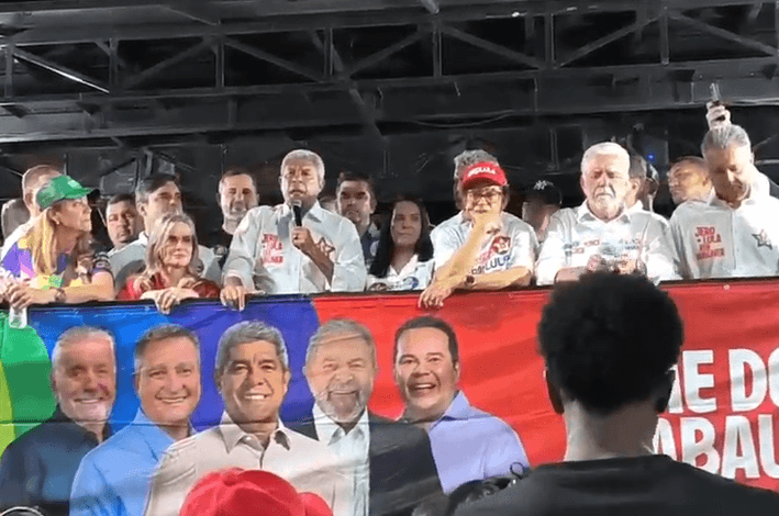 Jerônimo sobe o tom contra ACM Neto após ato em Salvador: “Corpo de mulher não é atração de votos”