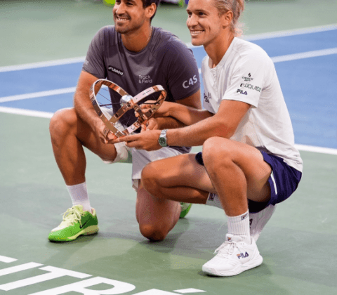Imagem do post Rafael Matos e Orlando Luz vencem favoritos e avançam em Cincinnati