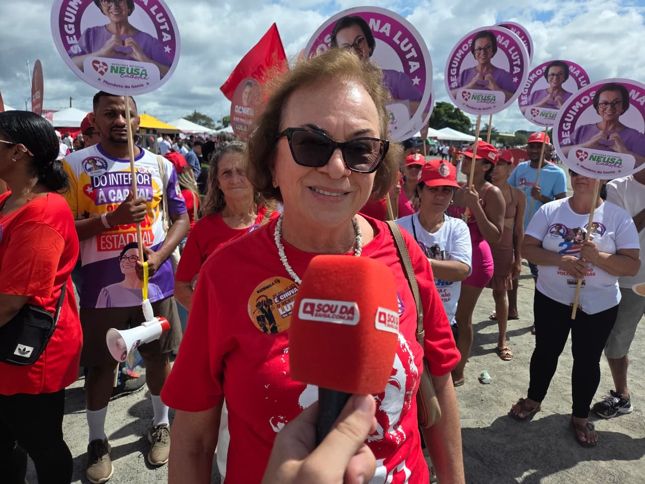 Neusa Cadore oficializa candidatura à reeleição e exalta projeto de Lula e Jerônimo