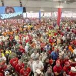 Lula, Jerônimo, Wagner e Rui mobilizam multidão em convenção histórica do PT na Bahia