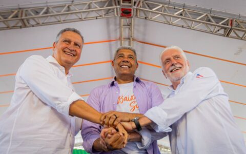 Imagem do post Jerônimo celebra convenção com 30 mil pessoas: “A Bahia se encontrou aqui”