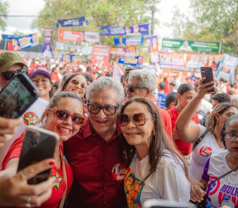 Imagem do post Lula cita VLT até Camaçari como prioridade e Caetano celebra anúncio