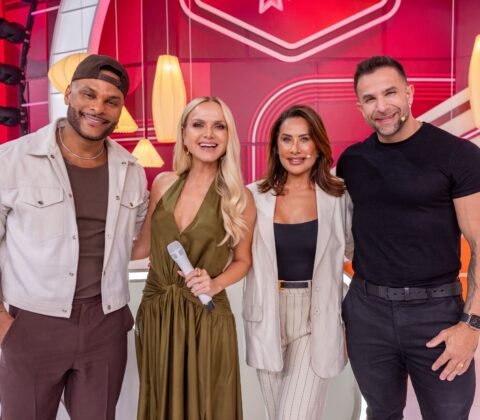 Imagem do post Tony Salles e Scheila Carvalho encaram desafio no “Em Família”, com Eliana, neste domingo na Globo
