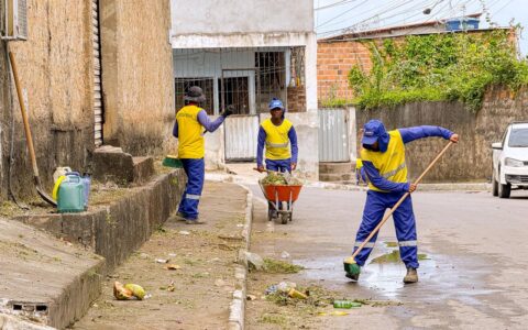 Imagem do post Prefeitura de Lauro de Freitas inicia mês de agosto com mutirão de limpeza urbana