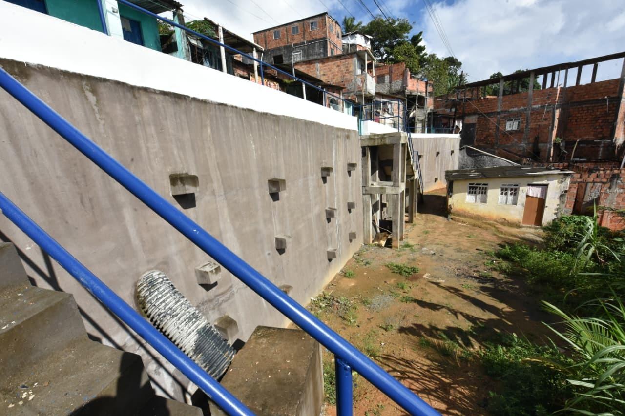 Salvador chega a 640 encostas protegidas com quase R$ 400 milhões em investimentos