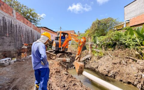 Imagem do post Lauro de Freitas avança com obras de microdrenagem em Vida Nova e Itinga