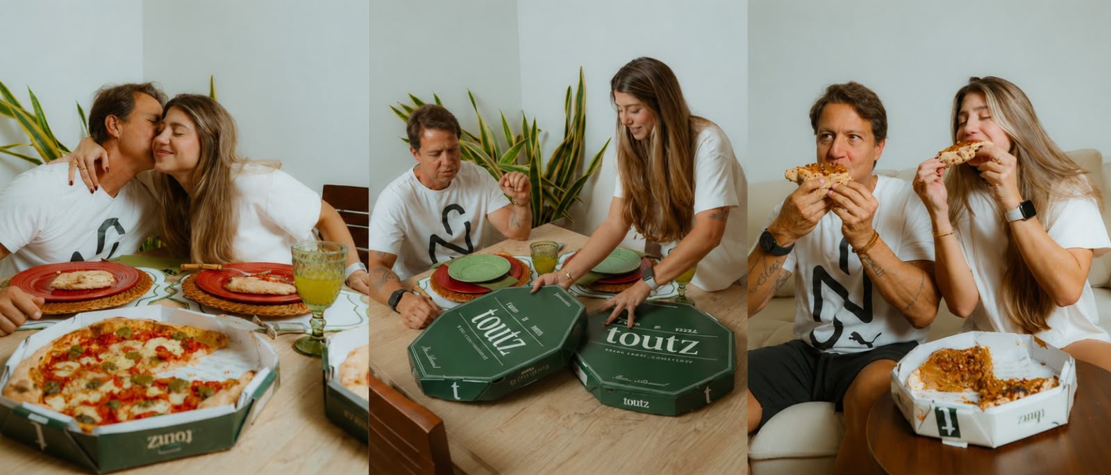 Letícia Imbassahy protagoniza homenagem de Dia dos Pais em colaboração com Toutz Pizza