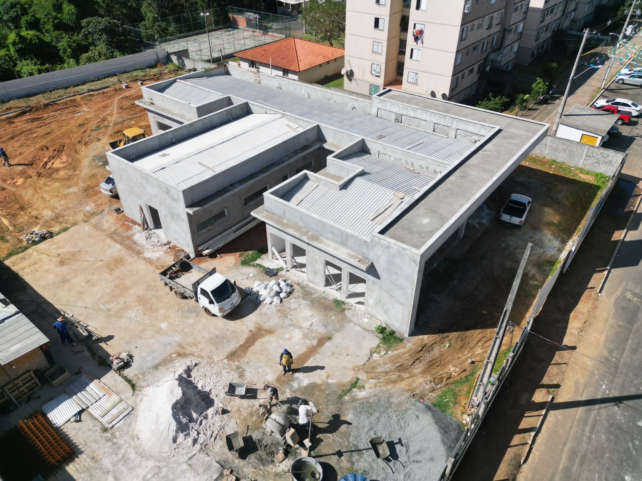 Lauro de Freitas: obra da USF de Capiarara ultrapassa 60% e entra na fase de acabamentos