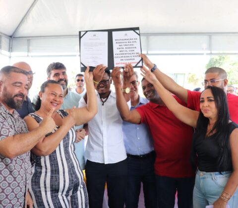 Imagem do post Bahia amplia saneamento, estradas e inclusão digital em quatro municípios