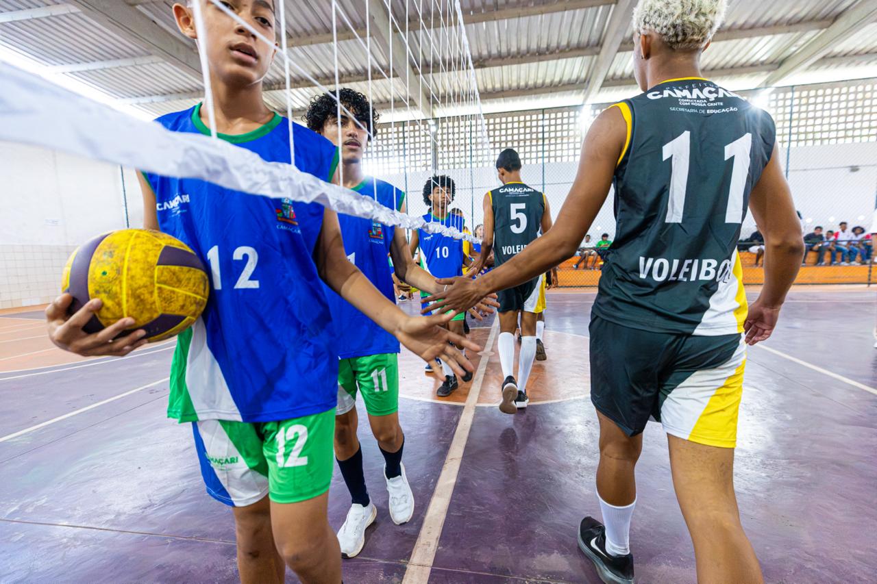 Jogos Escolares 2026 reúnem 4,5 mil estudantes da rede municipal de Camaçari