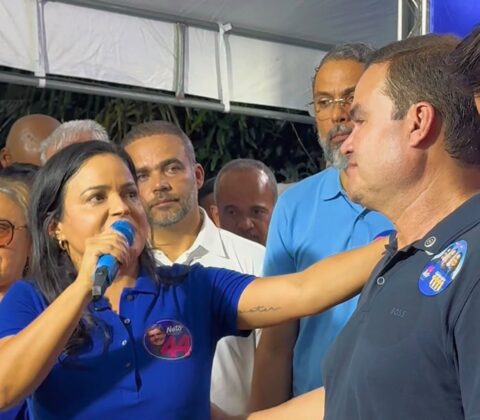 Imagem do post Débora Régis declara apoio a Cacá Leão e diz que fará o possível para elegê-lo deputado federal