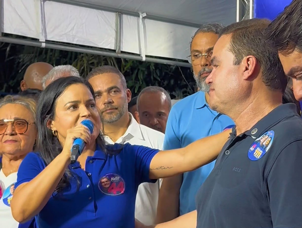 Débora Régis declara apoio a Cacá Leão e diz que fará o possível para elegê-lo deputado federal