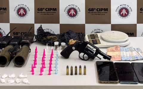 Imagem do post Operação Força Total: PM aprende arma de fogo e drogas em Ilhéus
