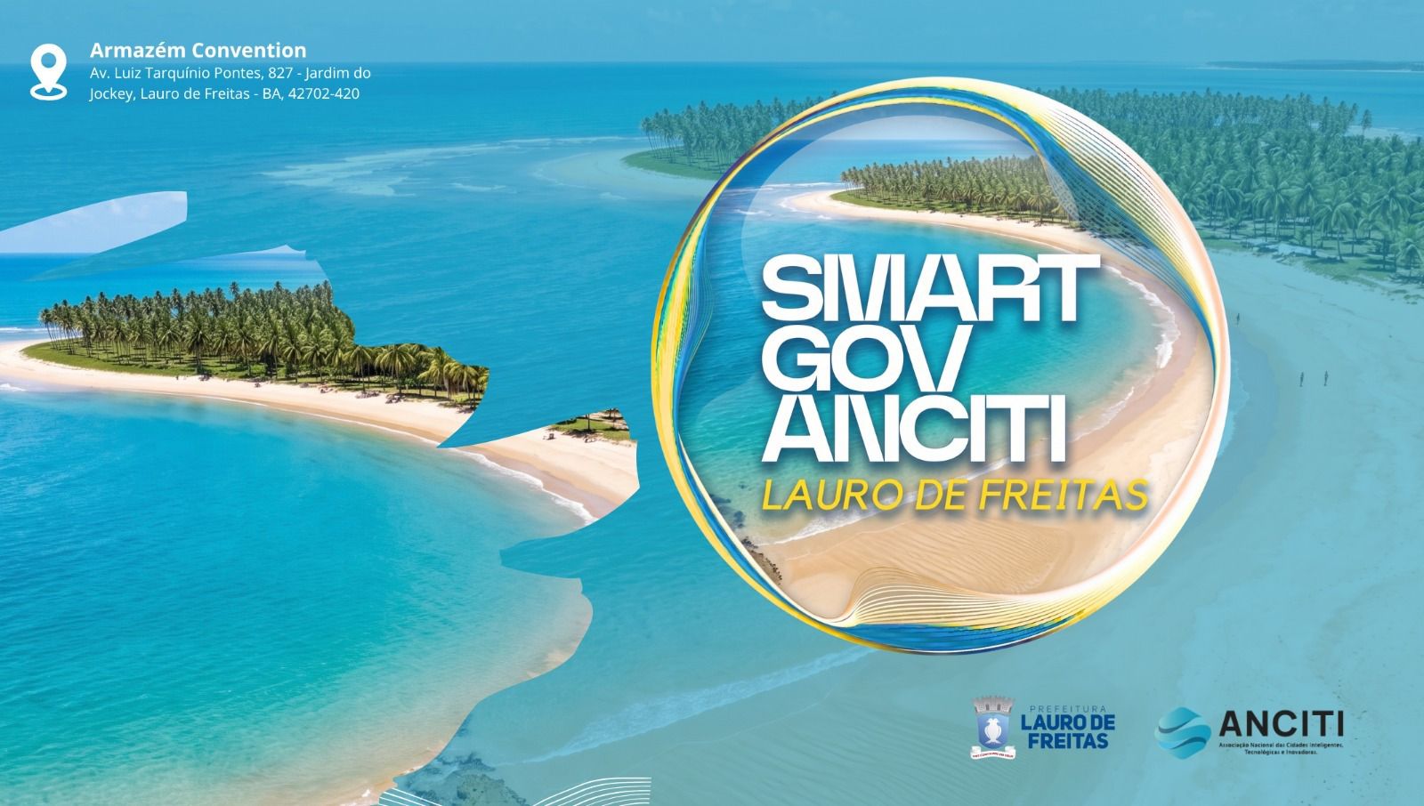 Lauro de Freitas se torna a capital da gestão pública inteligente com a realização do SMART GOV ANCITI