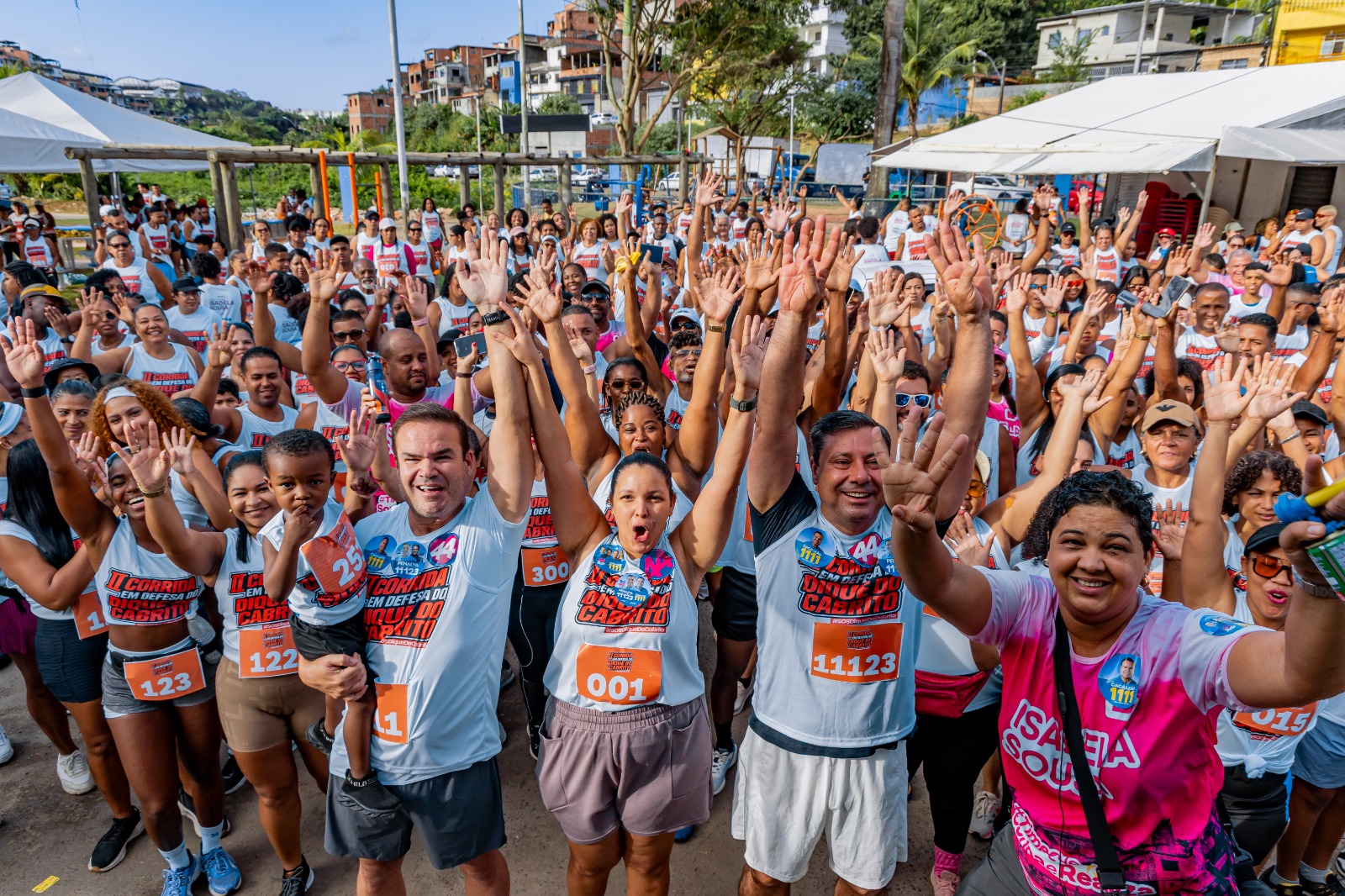 2ª Corrida em Defesa do Dique do Cabrito reúne mais de 500 pessoas em prol de revitalização