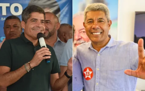 Imagem do post ACM Neto e Jerônimo aparecem empatados em nova pesquisa para governador da Bahia; veja os números
