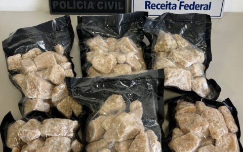 Imagem do post Ação integrada apreende 3kg de droga avaliada em mais de R$ 2 milhões