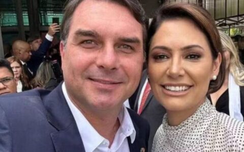 Imagem do post Michelle e Flávio fazem as pazes e ex-primeira-dama ganha espaço na campanha