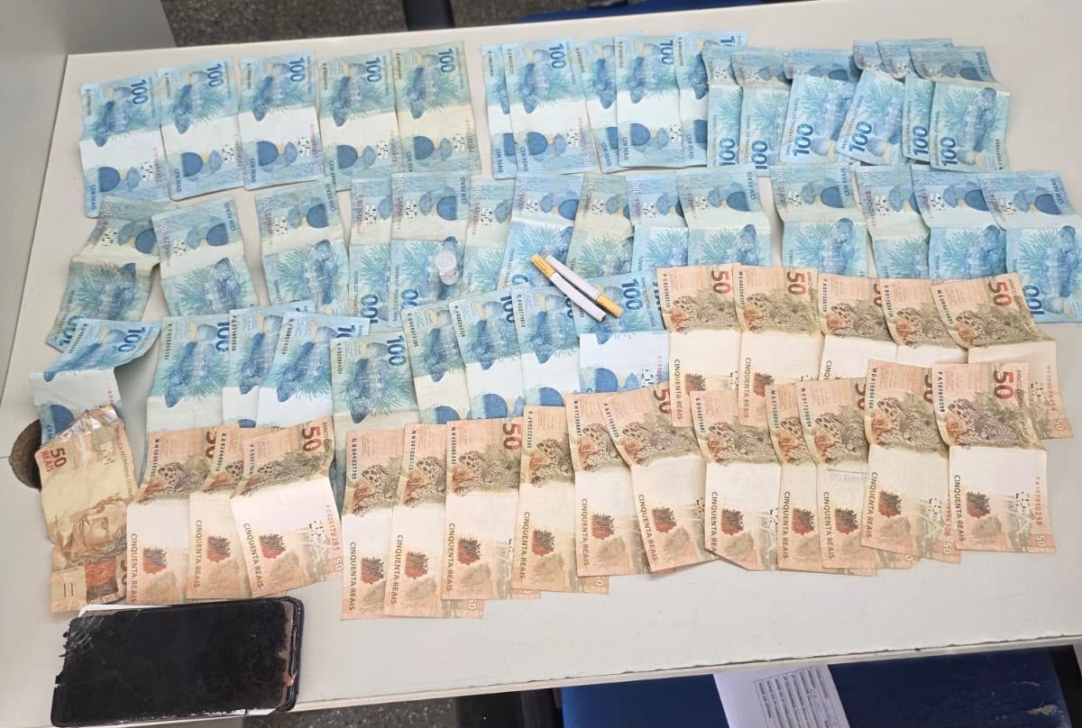 Traficante do CV é preso em flagrante tentando fugir com dinheiro