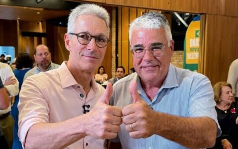 Imagem do post Romeu Zema anuncia Eduardo Girão como vice na chapa do Novo à Presidência