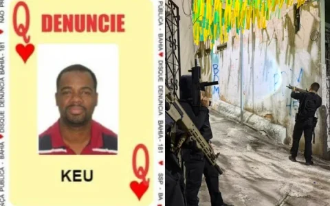 Imagem do post Mulher Keu do BDM presa em operação é suspeita de repassar ordens de traficante preso para integrantes da facção
