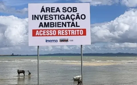 Imagem do post São Tomé de Paripe: Prefeitura prorroga emergência após contaminação da praia