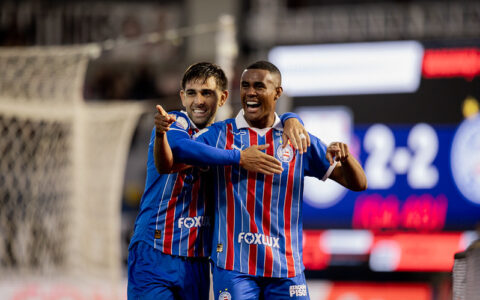 Imagem do post Em jogo eletrizante, Bahia supera o Bragantino e entra no G4