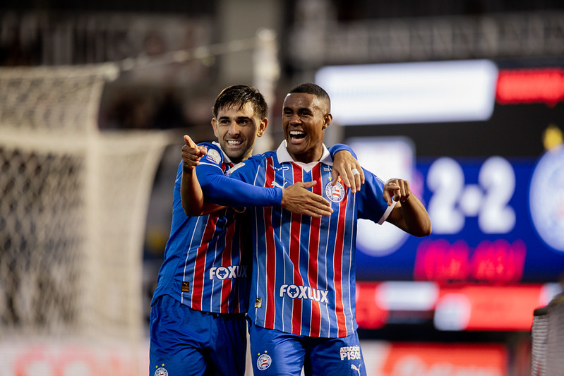 Imagem do post Em jogo eletrizante, Bahia supera o Bragantino e entra no G4