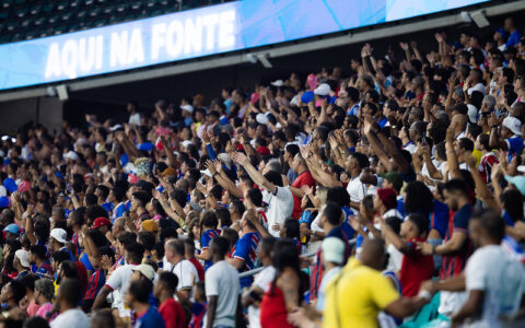 Imagem do post Bahia bate recorde na Fonte Nova e torcida faz história no Brasileirão Feminino
