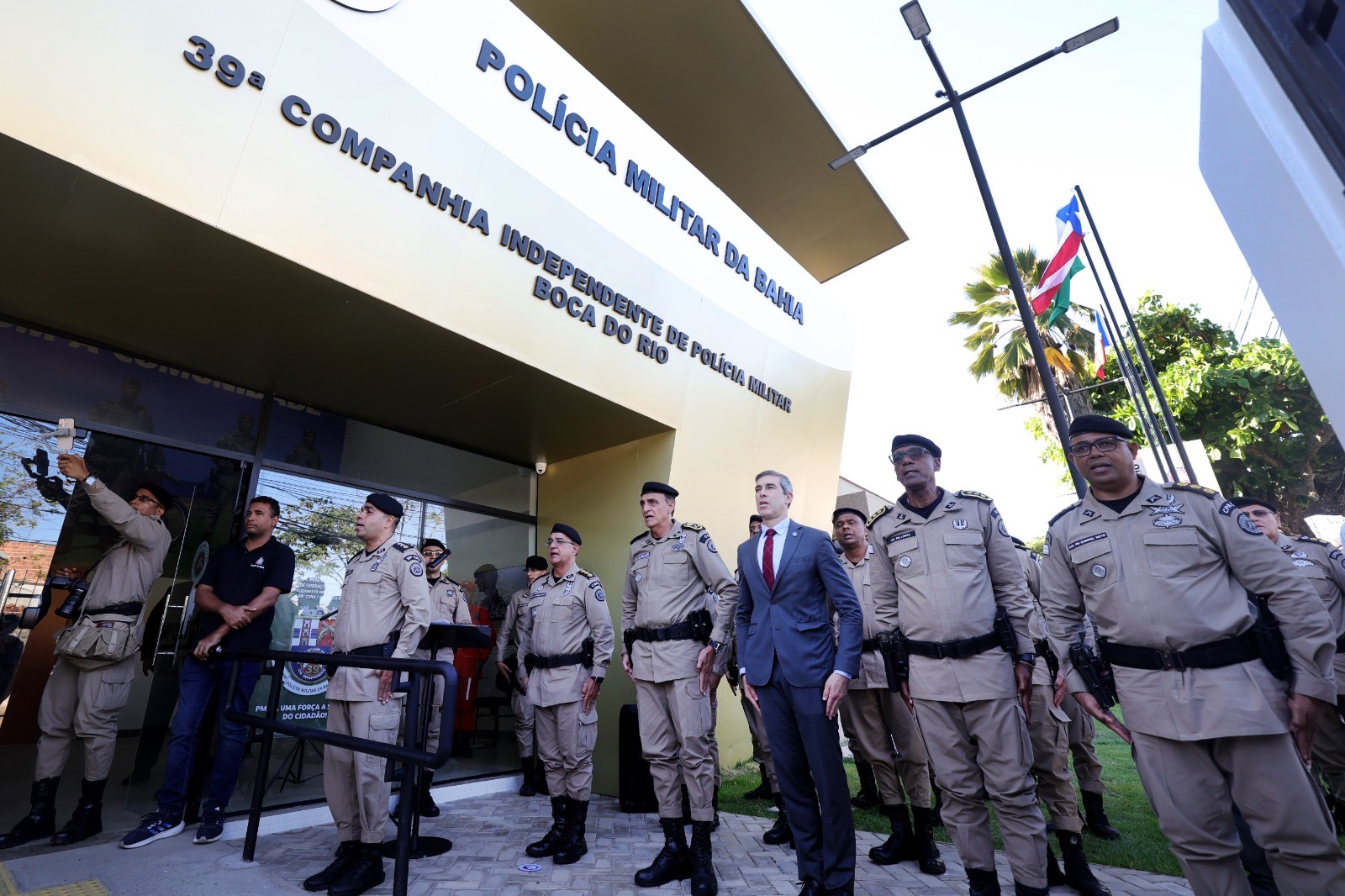 39ª CIPM ganha nova sede na Boca do Rio para reforçar segurança em seis bairros de Salvador