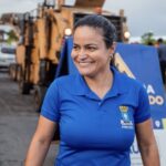 “Estamos conseguindo transformar diálogo em serviços de verdade”, diz Débora Regis sobre pavimentação em Lagoa dos Patos