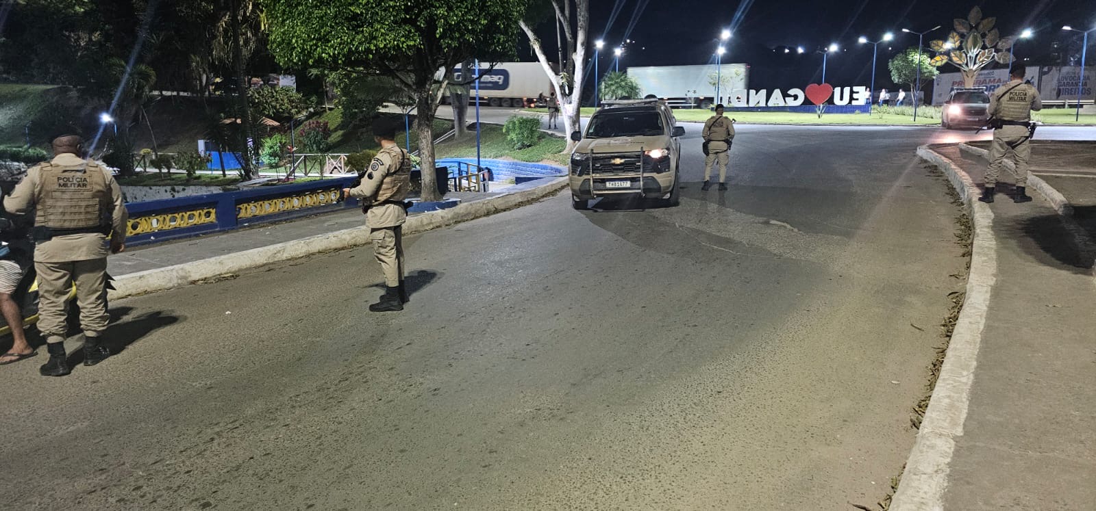 Forças da Segurança reforçam patrulhamento em Gandu, após avanço do CV