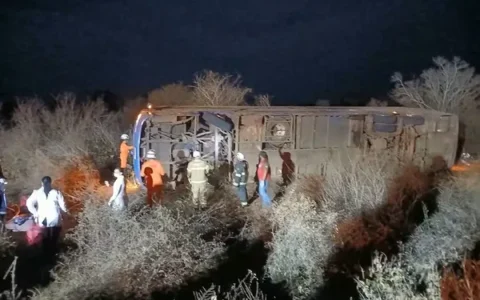 Imagem do post Tragédia na Chapada Diamantina: acidente com ônibus deixa sete mortos e 13 feridos