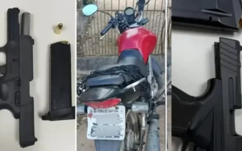 Imagem do post Polícia Militar apreende duas pistolas, drogas e recupera moto roubada em Feira de Santana