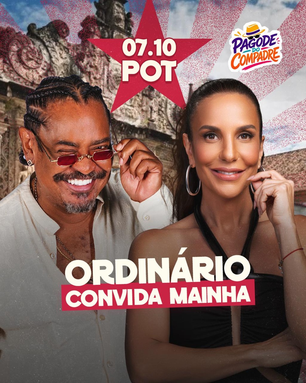 Ivete Sangalo confirma participação no Pagode do Compadre, em Salvador