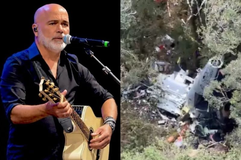 Rick, da dupla Rick e Renner, está entre os cinco mortos em queda de helicóptero