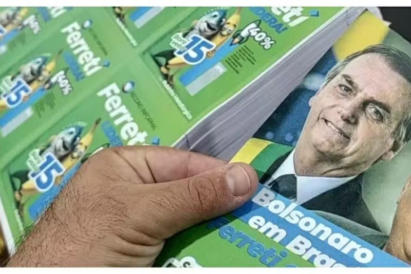 TSE libera uso da imagem de Bolsonaro em santinhos de candidatos